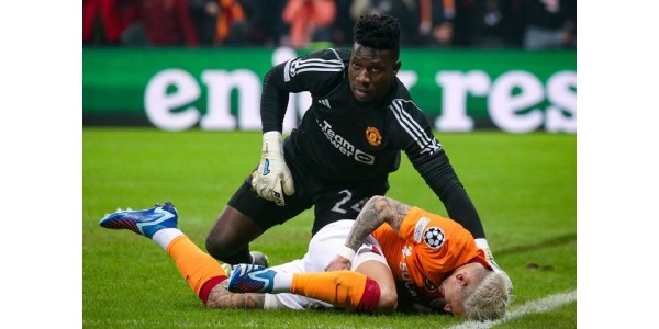 André Onana tuvo un mal desempeño por tercera vez en la Liga de Campeones